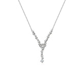 18 Karat - 750 Gelbgold Halskette mit Diamanten - KL0001071